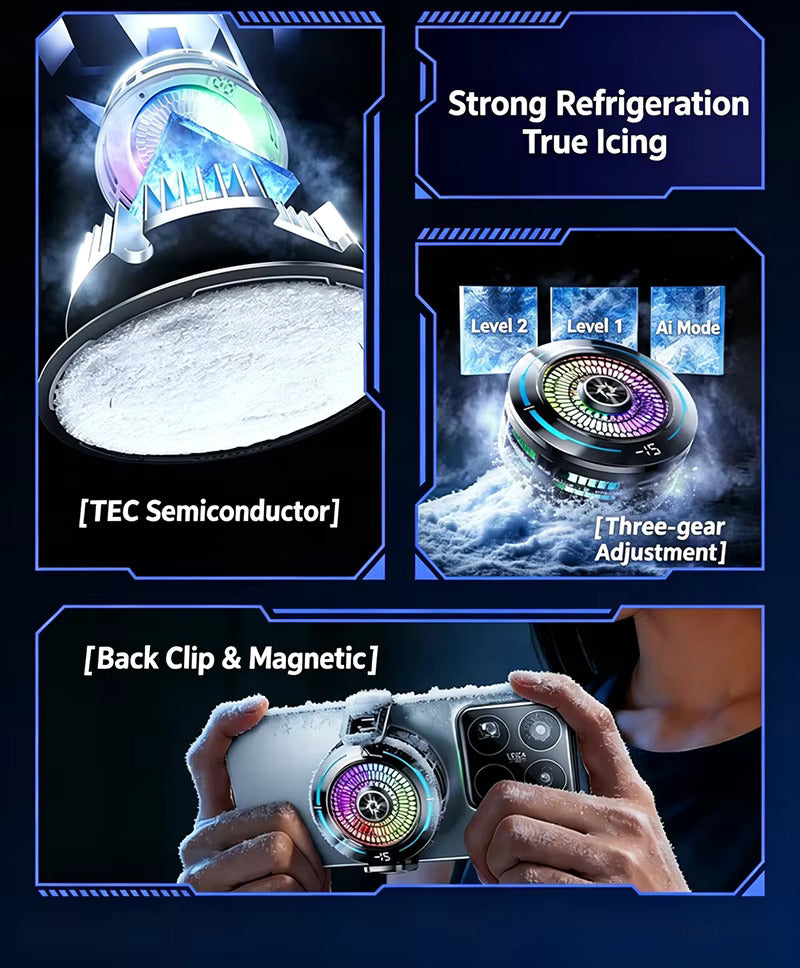 Cubonic SL91 Magnetic Mobile Cooler for Gaming