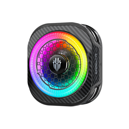 Nubia REDMAGIC 8 Pro 36W Magnetic Semiconductor Mobile Phone Cooler with RGB | AI Temperature Control | Dual USB-C | Gaming Cooling with Goper App Control