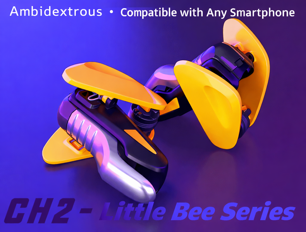 Cubonic CH2 Honey Bee Manual Ambidextrous Trigger For Mobile/Tablet Gaming