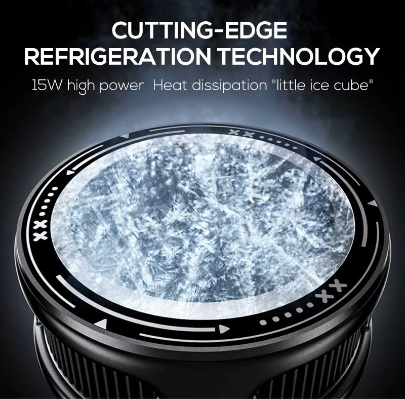 Memo 15W CX19 Mobile Cooler Fan with Wireless Charging
