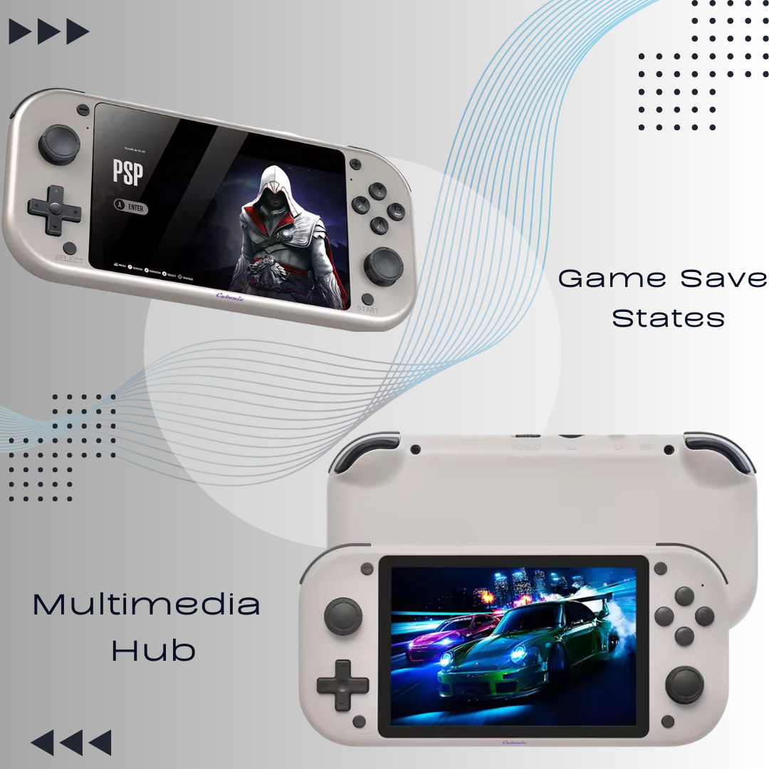 VividGo MI7 | NextGen Console With Dual Joystick, Immersive HD Display & MultiGenre