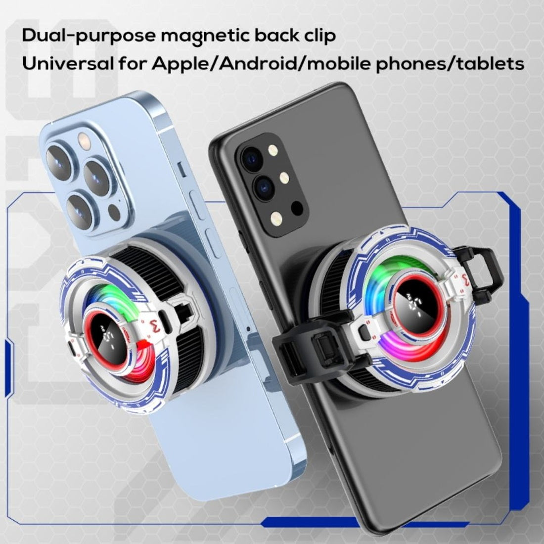 Memo CX16 Korex Central LED Display RGB AI Mode Cooling Fan