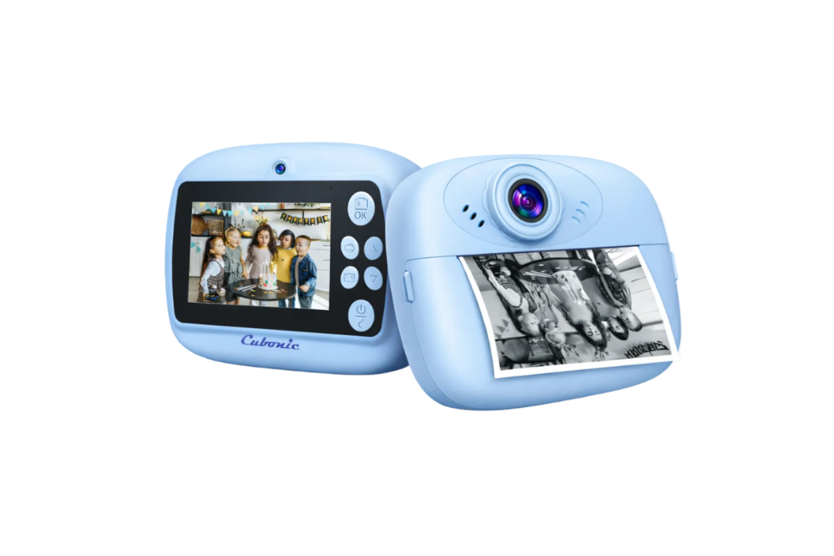 Cubonic Instant PiccoPrint 48MP Digital Camera for Kids with 3 Rolls Print Paper, Portable Toy for Girls & Boys, Perfect Birthday Gift for Toddlers Kids & Children