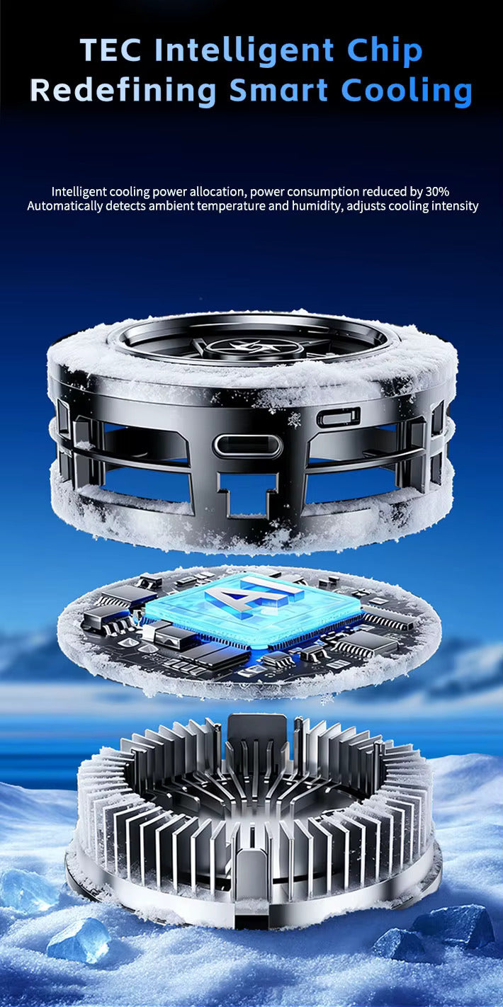 Cubonic SL70 12W Magnetic Cell Phone Cooler