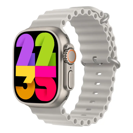 Cubonic HW69 Ultra 2 Smartwatch with AMOLED Display, Bluetooth Calling, AI Voice Assistant, Health Tracking, Smart Island, Multiple Watch Faces & Wireless Charging