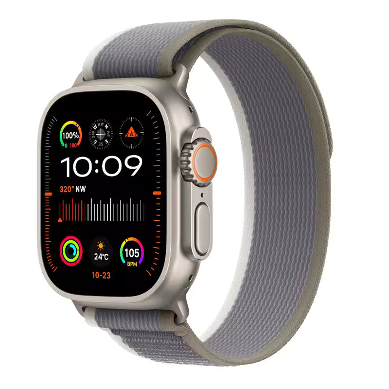 Cubonic HW69 Ultra 2 Smartwatch with AMOLED Display, Bluetooth Calling, AI Voice Assistant, Health Tracking, Smart Island, Multiple Watch Faces & Wireless Charging