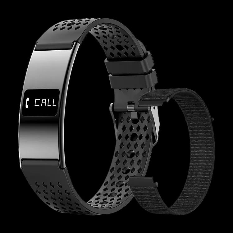 Cubonic B8ron Smart Bracelet Watch for Men & Women, Ultra Thin 2.8mm Minimalist Fitness Tracker with Heart Rate & SpO2 Monitor, Sleep Tracking, Activity Tracker, Adjustable Strap, Lightweight Design