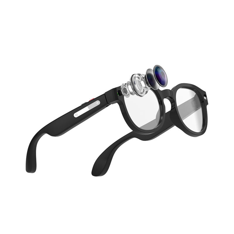 Cubonic AIMB S1 Smart Glasses with 8MP Camera, 1080p Full HD Video Recording, AI Voice Assistant, Real-Time Translation