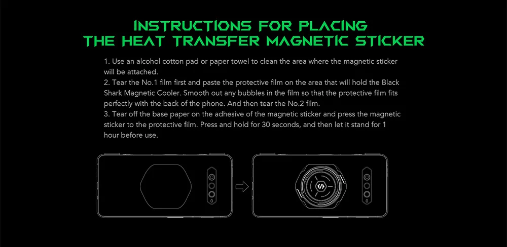 Black Shark BR30 Magnetic Cooler Round