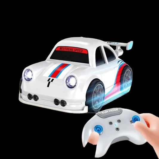 Cubonic Remote Control Intelligent Sensor Drift Car for Kids – 4 Wheel Drive Mini RC Drifting Car with Follow Me, Escape Mode, Music & LED Light Toy Gift for Boys Girls