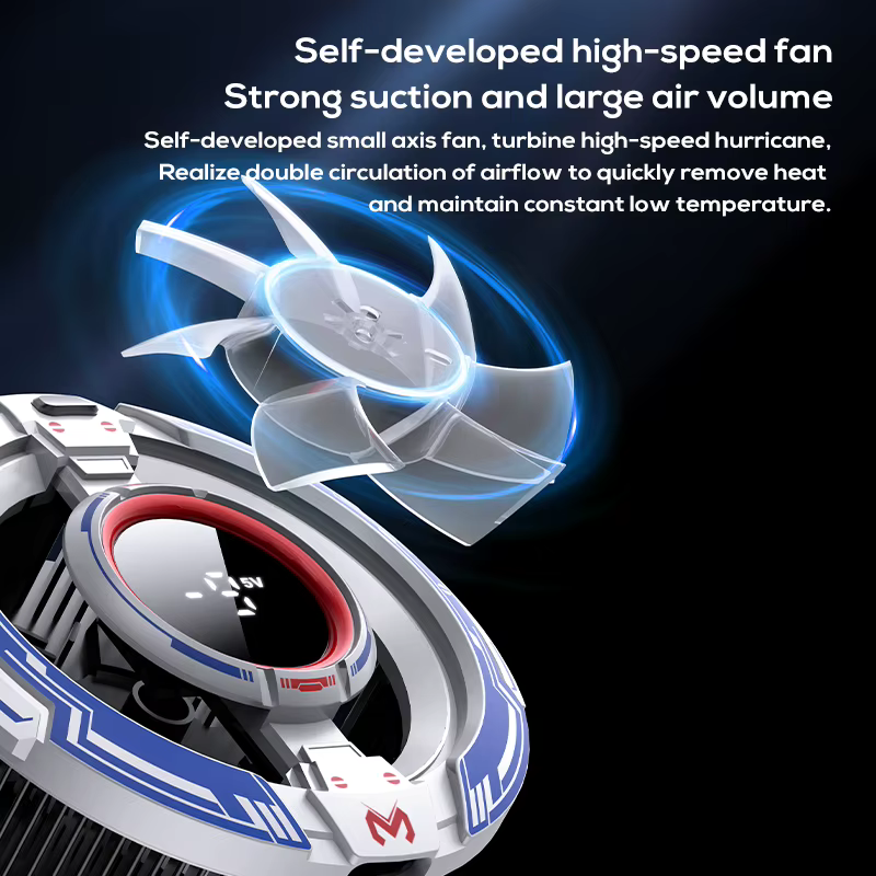 Memo CX16 Korex Central LED Display RGB AI Mode Cooling Fan