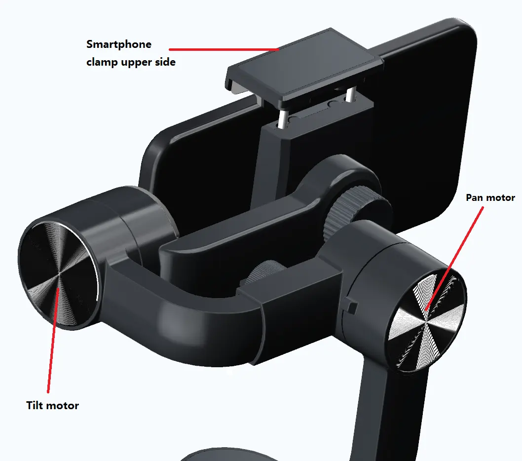 Cubonic SteadyFlow S5 3-Axis Smartphone Gimbal Stabilizer with Face & Object Tracking, Joystick Control, Bluetooth Connectivity for Vlogging, Travel & Video Recording