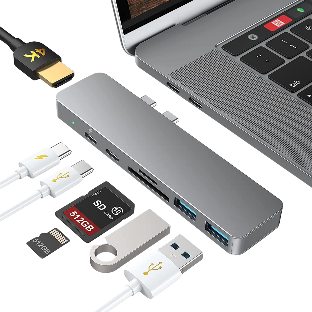 Type C - USB C Adapter ( 7 in 1)