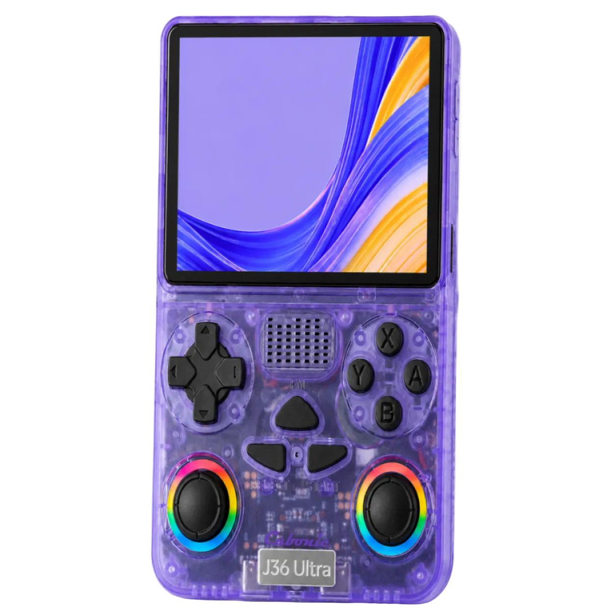Cubonic Xplore J36 Ultra Handheld Gaming Console YouTube Support 3.5"Display,Dual RGB Joystick 3000mAh Battery, WiFi & Bluetooth,Online Multiplayer