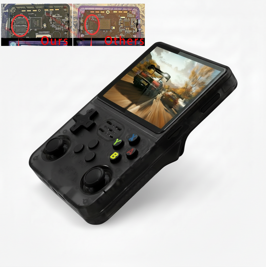 Cubonic Xplore R36S Dual RAM Chips Handheld Gaming Console with|Dual Analog Stick Control,3.5" HD Display & Expandable Storage Through TF/SD card