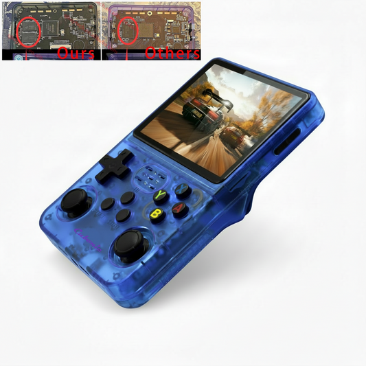 Cubonic Xplore R36S Dual RAM Chips Handheld Gaming Console with|Dual Analog Stick Control,3.5" HD Display & Expandable Storage Through TF/SD card