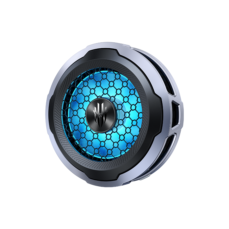 Nubia RedMagic Magnetic Cooler 8 Air | 18W Semiconductor Cooling | 3-Speed Fan | 6000 RPM | 65g Ultra-Light | 30dB Quiet | Magnetic & Clip-On Mobile Cooling Fan for Gaming & Live Streaming