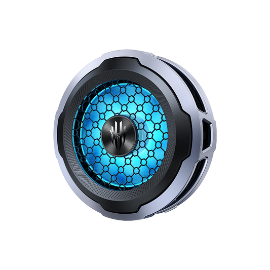 Nubia RedMagic Magnetic Cooler 8 Air | 18W Semiconductor Cooling | 3-Speed Fan | 6000 RPM | 65g Ultra-Light | 30dB Quiet | Magnetic & Clip-On Mobile Cooling Fan for Gaming & Live Streaming