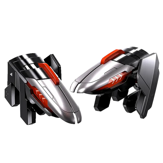 Cubonic AK06 Manual Mobile/Tablet Gaming Triggers | Zero Lag Response | 5X Faster with Capacitive Conduction | for BGMI/Free Fire Max/COD Mobile