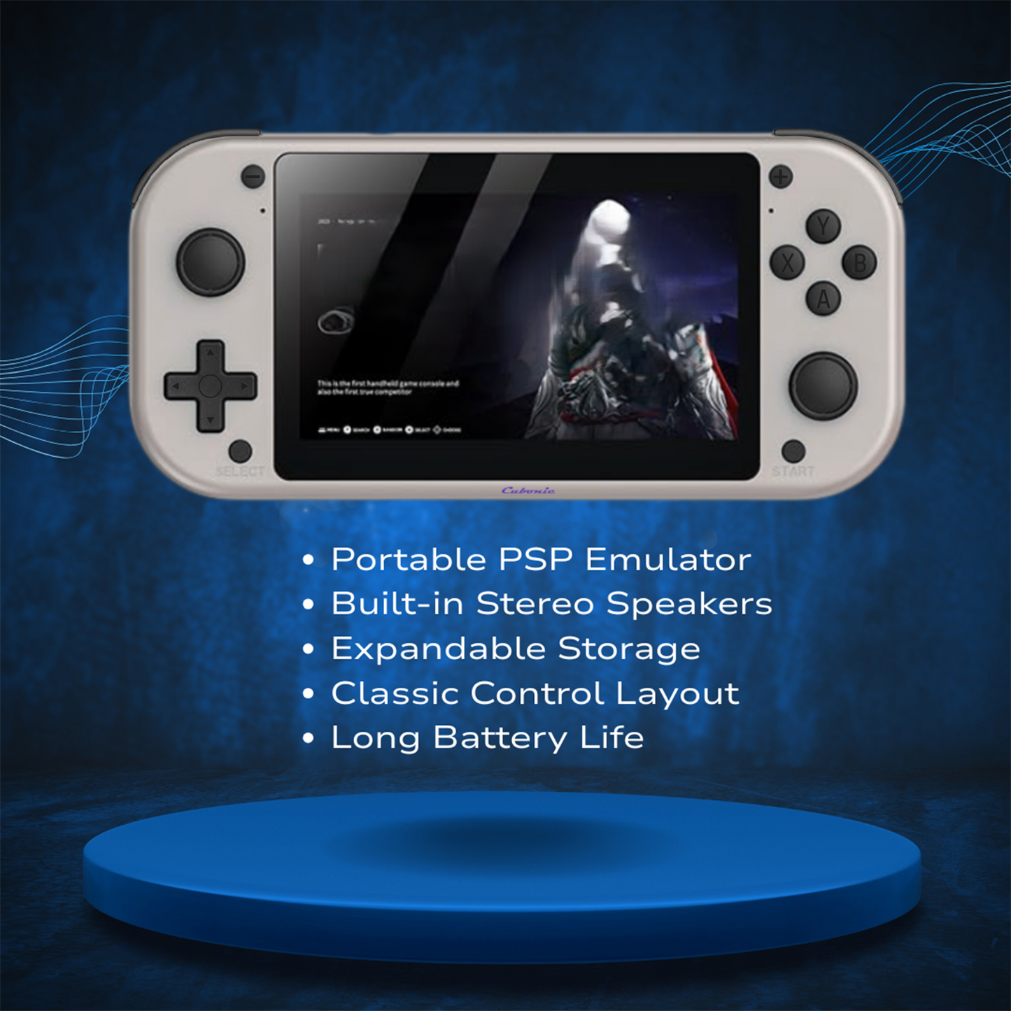 Cubonic VividGo MI7 | NextGen Console With Dual Joystick, Immersive HD Display & MultiGenre